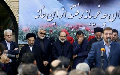 عکس/ تشییع خبرنگار شهید محسن خزایی در تهران 