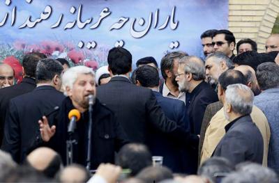 عکس/ تشییع خبرنگار شهید محسن خزایی در تهران 