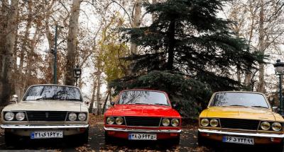 خودروهای کلاسیک در کاخ نیاوران