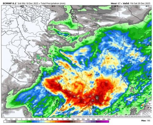 هشدار بارش‌های سیل‌آسا و افت شدید دما