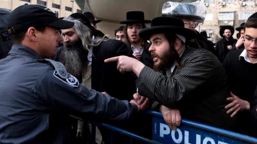درگیری خونین پلیس اسراییل  با حریدیم‌ها 