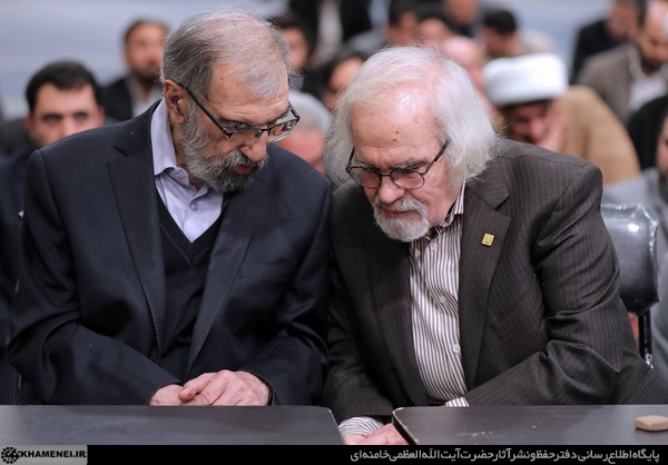 شعرخوانی گرمارودی در حضور رهبرانقلاب /فیلم