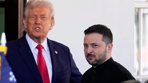 تحقیر زلنسکی توسط ترامپ