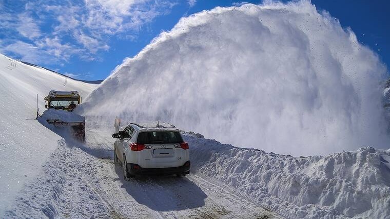  برف و کولاک در کردستان /عکس