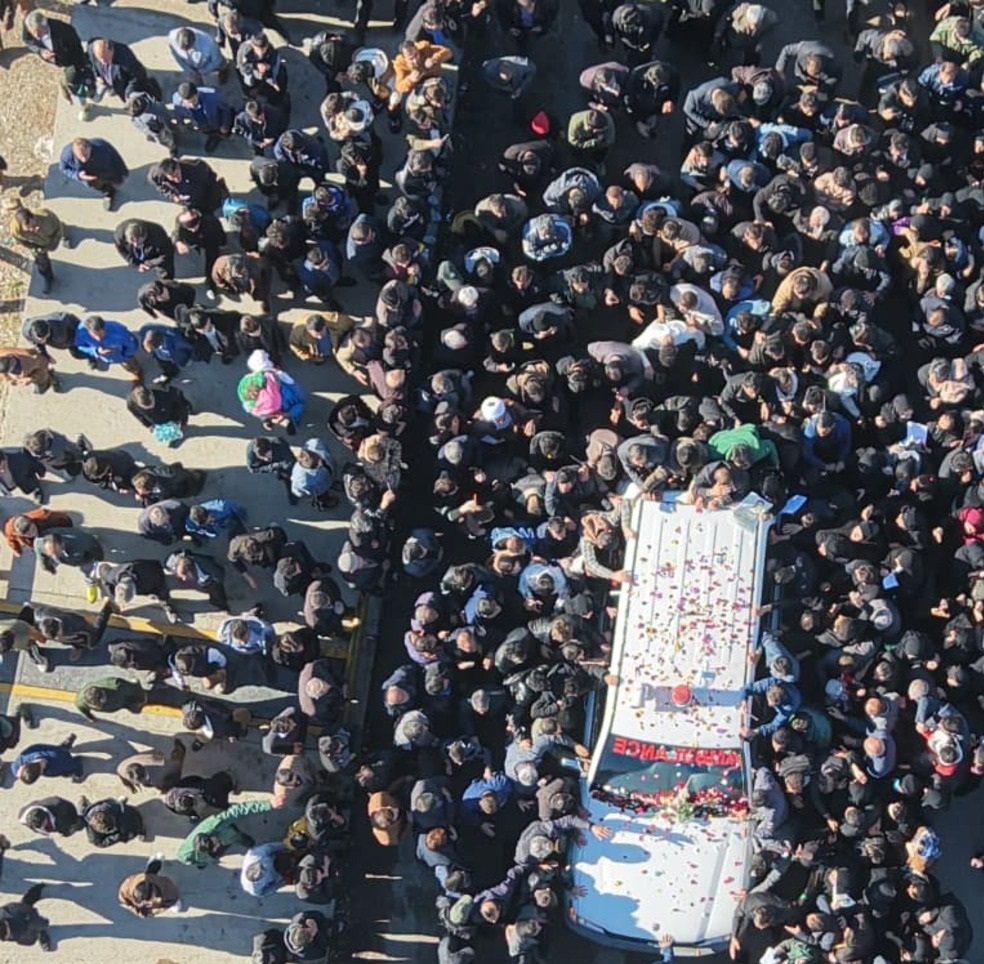 تشییع شهید رحیم مجیدی