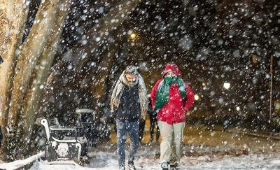 برف دلچسب درتبریز