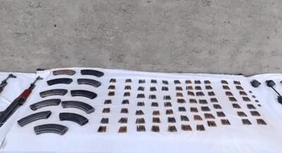 کشف آرپی‌جی، نارنجک و دوشکا  در سراوان