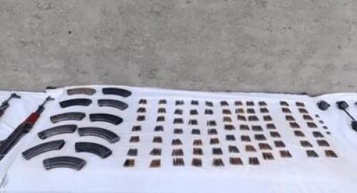 کشف آرپی‌جی، نارنجک و دوشکا  در سراوان