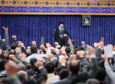 دیداررهبرباخانواده شهدای جنگ 12 روزه