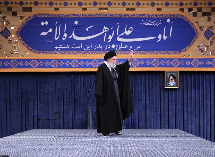 دیداررهبرباخانواده شهدای جنگ 12 روزه