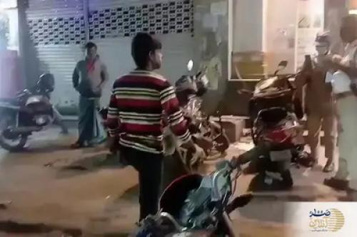 راننده مست با یک مار پلیس را تهدید کرد! /فیلم