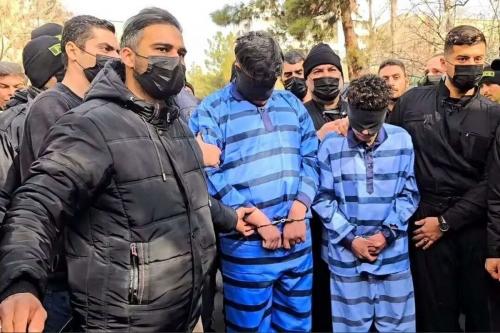 مراسم گذشت از قصاص قاتل امیرمحمد خالقی /عکس