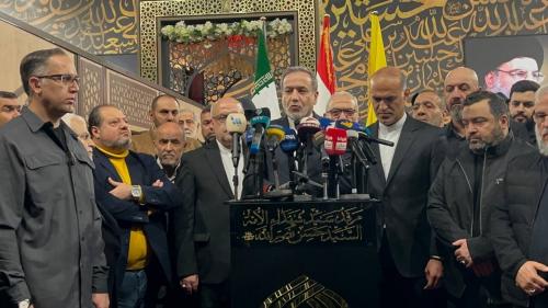  ایران از وحدت ملی در لبنان حمایت می‌کند