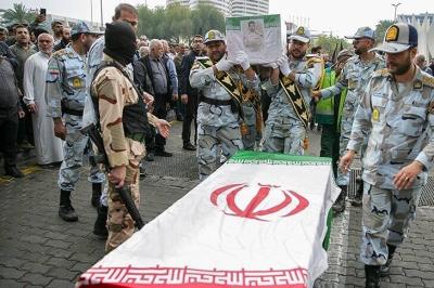 تشییع پیکر شهید امنیت امیرحسین ترکاشوند