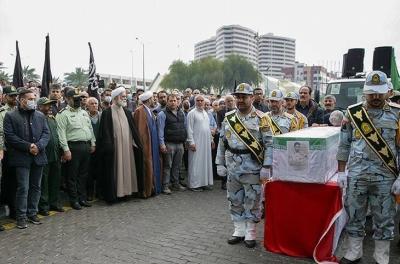 تشییع پیکر شهید امنیت امیرحسین ترکاشوند