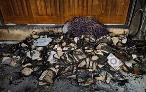 حمله اغتشاشگران مسلح به دادگستری شهرستان ممسنی