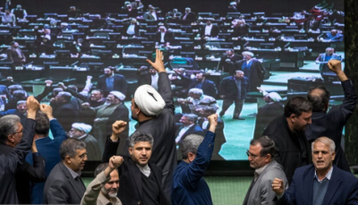 صحن علنی مجلس پس از حوادث اخیر /عکس