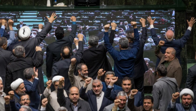 صحن علنی مجلس پس از حوادث اخیر /عکس