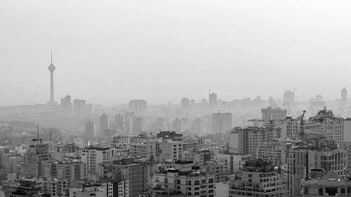 هوای تهران در وضعیت نارنجی و آلوده است 