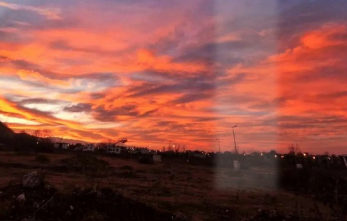 غروب آفتاب مازندران /عکس