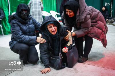  وداع با شهدای آشوب‌های اخیر با حضور خانواده‌های معظم شهدا 