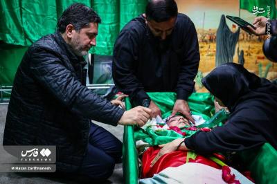  وداع با شهدای آشوب‌های اخیر با حضور خانواده‌های معظم شهدا 