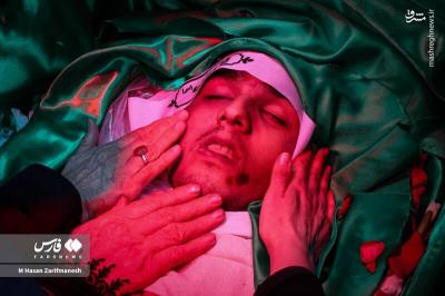  وداع با شهدای آشوب‌های اخیر با حضور خانواده‌های معظم شهدا 