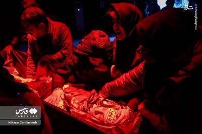  وداع با شهدای آشوب‌های اخیر با حضور خانواده‌های معظم شهدا 