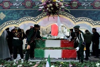 تشییع پیکر شهدای تروریستی آمریکایی-صهیونیستی در تهران/عکس