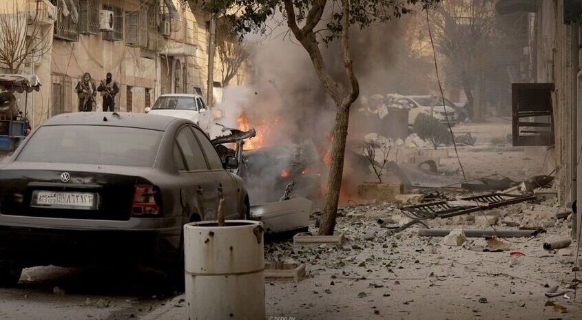 ازسرگیری درگیری‌ها بین قسد و نیروهای الشرع در حلب سوریه