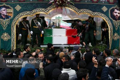 تشییع شهدای مدافعان امنیت