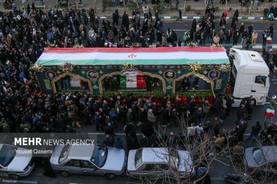 تشییع شهدای مدافعان امنیت