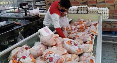 قیمت هرکیلو مرغ در 25 دی