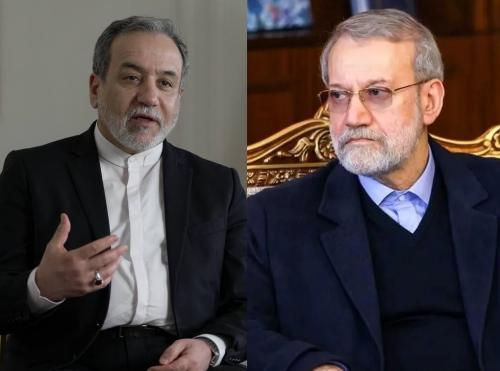 گفتگوی لاریجانی و عراقچی با مقام‌های خارجی 