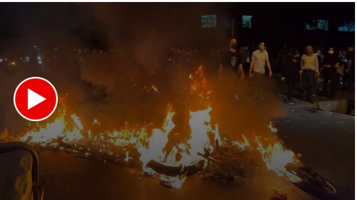 فیلم دیده نشده ازاغتشاشات درکرج