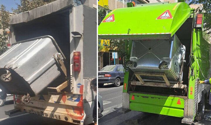 روزانه سه تا ۵ بار پسماندهای تهران جمع آوری می‌شود