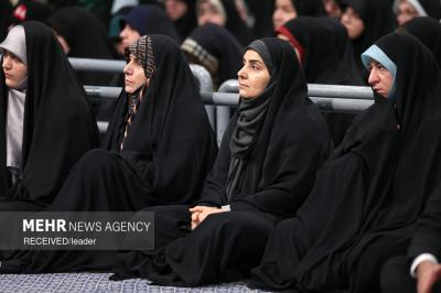 دیدار هزاران نفر از قشرهای مختلف مردم با رهبر انقلاب