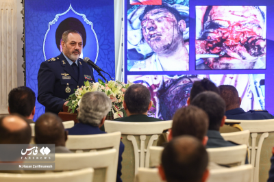 نمایش تصاویرجنایات آشوبگران برای نظامیان خارجی