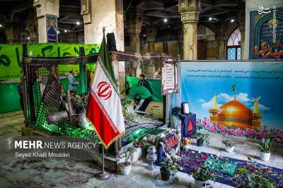 هتک حرمت و آتش‌زدن مرقد مطهر امامزاده سبزقبا 