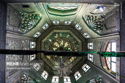 هتک حرمت و آتش‌زدن مرقد مطهر امامزاده سبزقبا 