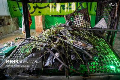 هتک حرمت و آتش‌زدن مرقد مطهر امامزاده سبزقبا 