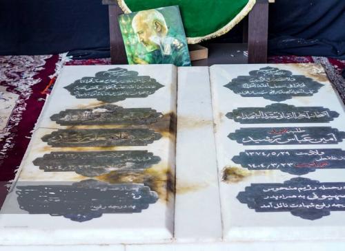 هتک حرمت و آتش‌زدن مرقد مطهر امامزاده سبزقبا 