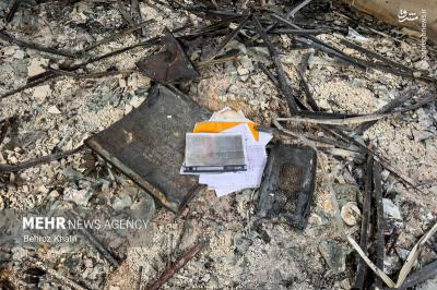 خسارت آشوبگران به مشیریه تهران