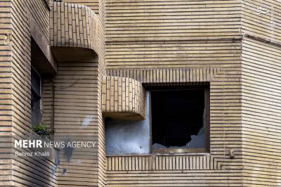 خسارت آشوبگران به مشیریه تهران