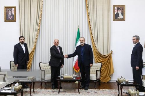 دیدار وزیر خارجه عراق با لاریجانی