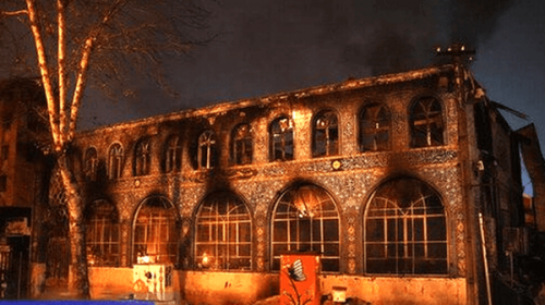 چرا اغتشاشگران از مسجد کینه دارند؟+عکس