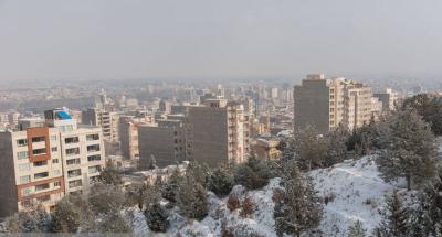 بارش برف زمستانی در ارومیه /عکس