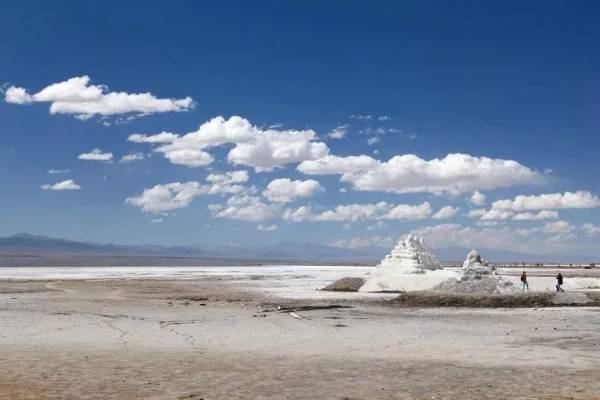  بزرگ‌ترین دریاچه نمک چین /فیلم