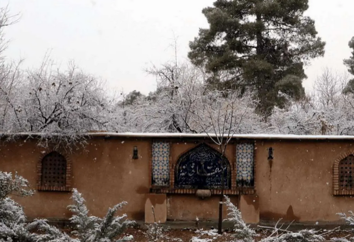 پس از هشت سال بارش برف در شیراز /عکس