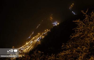 بارش سنگین برف در کندوان 